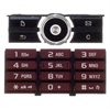 Sony Ericsson G900 Tastenmatte  - Latin Rot